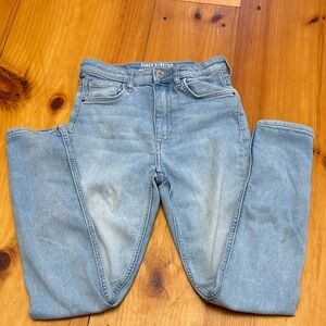 adenim Girls Size 12 Light Blue Stretch Denim Jeans